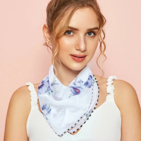 Floral Facemask scarf - scarf face mask - Picture 2 of 4